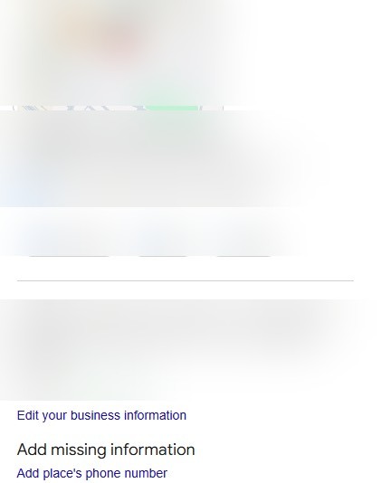 Google Business Profile listing card showing verified business on Google Maps